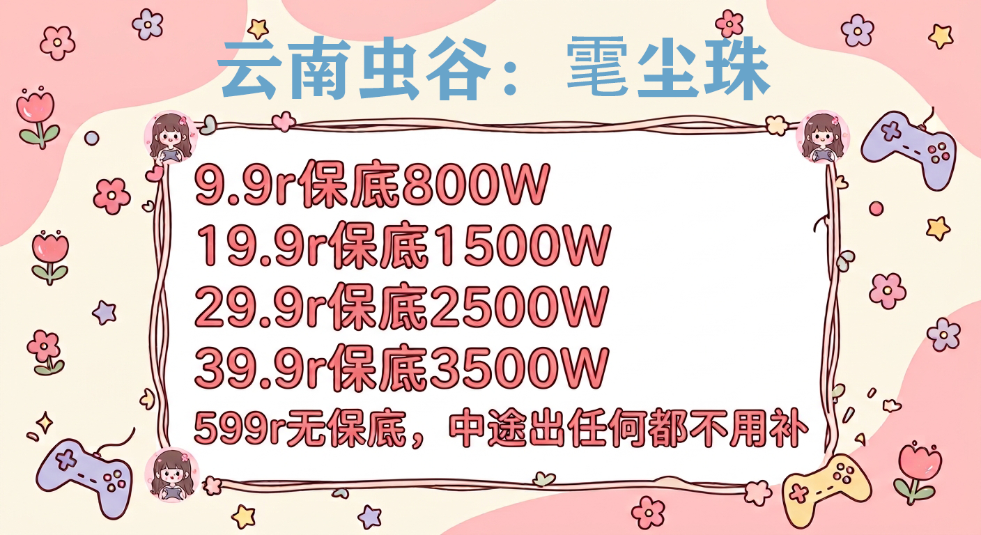 云南虫谷套餐海报